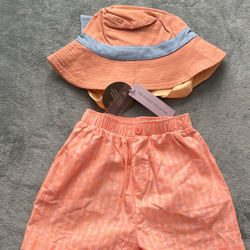 Kids Peach Shorts